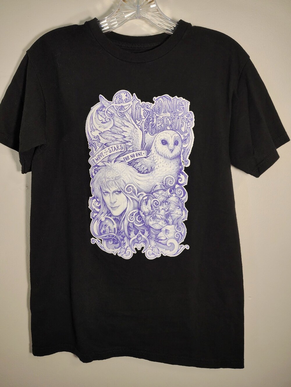 Labyrinth "It's Only Forever" TeeFury Graphic Tee - Men's / Unisex Small